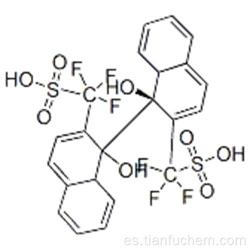 (S) - (+) - 1,1&#39;-Binaftol-2,2&#39;-bis (trifluorometanosulfonato) CAS 128544-05-8